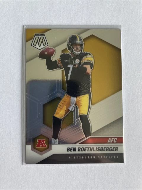 Ben Roethlisberger 2021 Panini Mosaic NFL Football Steelers AFC Variation