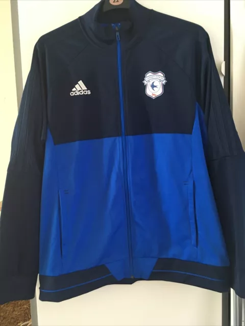 Men’s Adidas Cardiff City  Jacket Size XL