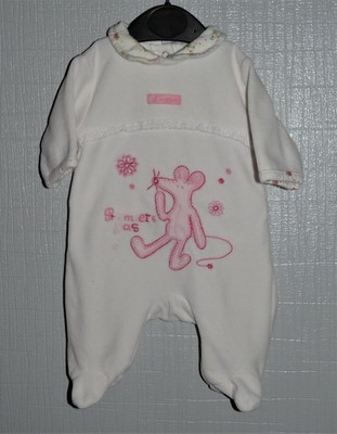 Pyjama Velours Fille Kiabi Bebe 1 Mois 54 Cm Comme Neuf Eur 1 99 Picclick Fr