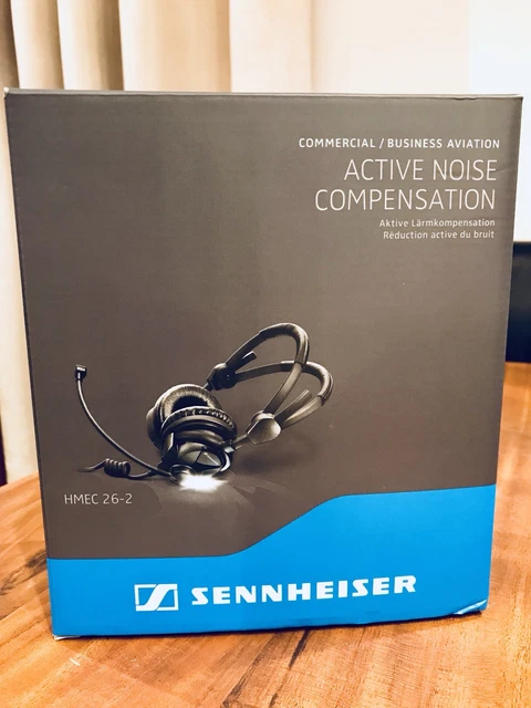 SENNHEISER HMEC 26-2 ANR Aviation headset PicClick UK