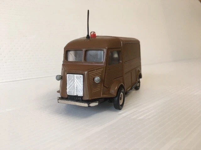 Camionnette Citroën Berger 1/86e - Micro-miniature Norev Série, Occasion