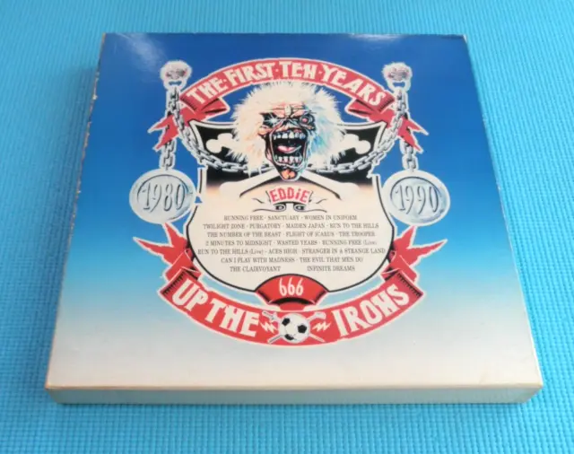 IRON MAIDEN 10CD BOX First Ten Years w/Booklet  1990 Japan TOCP-6181/90 No OBI