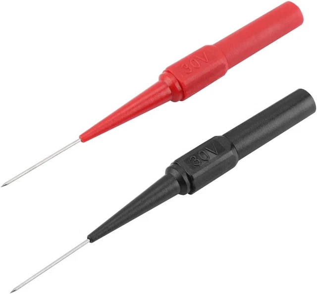 Cordon acier inoxydable Tige Testeur Pince Crocodile Fiches Multimètre Banane