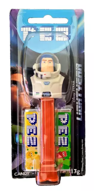 PEZ Candy 17g & Dispenser 🍭 Disney Pixar Buzz LIGHTYEAR 🚀 BNIP