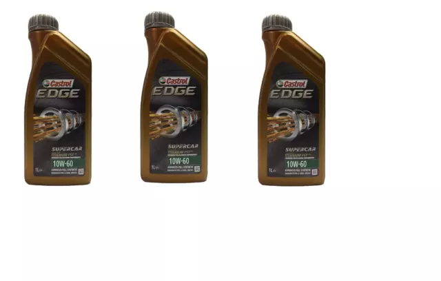 OLIO MOTORE LUBRIFICANTE CASTROL EDGE 10W60 LT 3 carrozzeria 14690