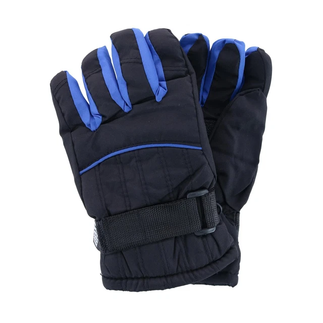 New CTM Boy's 4-7 Water Repellant Lined Ski Glove