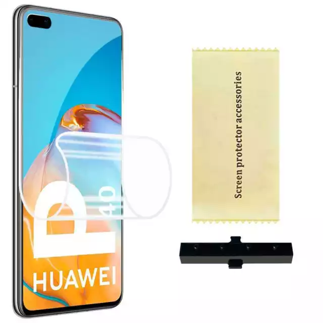 Lámina Membrana Cubierta Protectora de Pantalla Hidrogel TPU para Huawei P40 5G