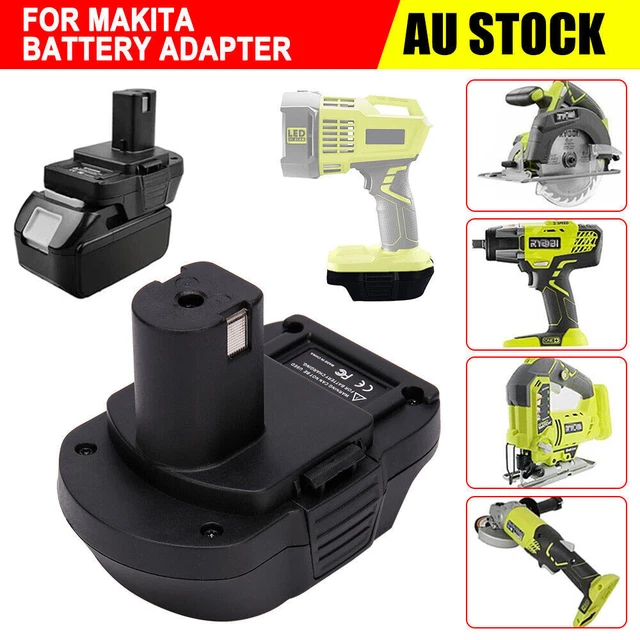 FOR MAKITA CONVERT to Ryobi 18V Li-ion Battery Adapter Connectors ...