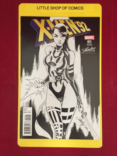 X-Men '92 #1 J. Scott Campbell Psylocke Sketch Variant NM Stan Lee Collectibles