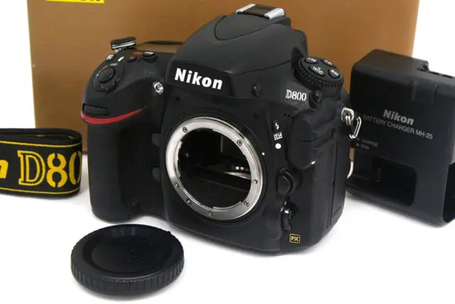 Poor Condition Nikon D800 Body Number Of Shutters Approximately 35100 Times Or L