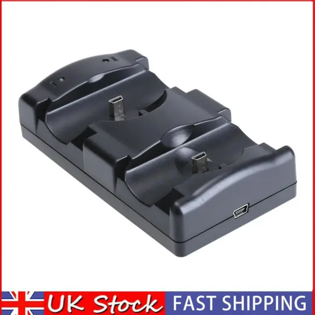 Charger Dock Dual Charging Stand for PS3/PS3 Move Wireless Controller UK
