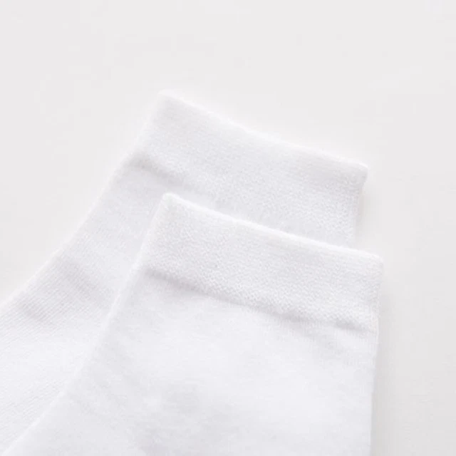 16 paia unisex bambino bambini calzini di cotone di colore solido calzini 5