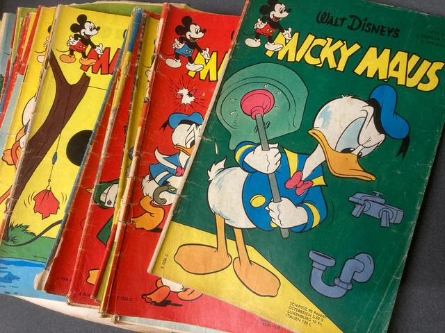 Ehapa: MICKY MAUS Jahrgang 1963 fast komplett (44 Hefte)   [9870]