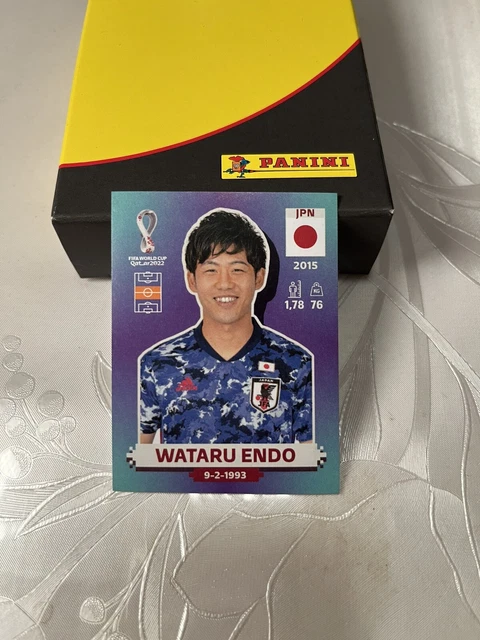 Panini FIFA Fussball-Weltmeisterschaft Katar 2022 Albumaufkleber - JPN10 Wataru Endo