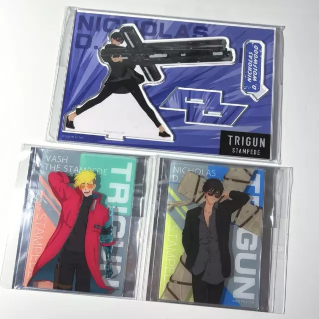 Trigun Acrylic Stand Card Nicholas Bulk Set