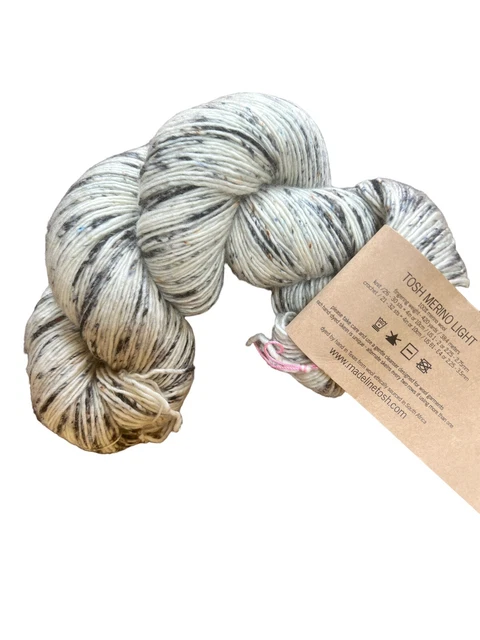 Madelinetosh Tosh Merino Light - 4oz - 1 hank - Optic - Wool