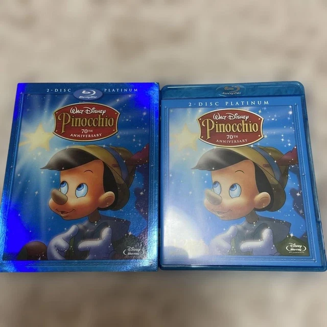 DISNEY PINOCCHIO 70TH Anniversary 2-Disc Blu-ray [Age 13+] £82.18 ...