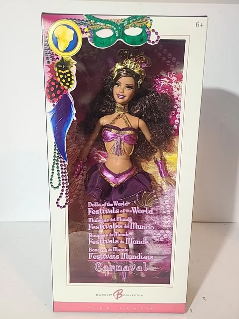 9 Glinda Barbie Pink Label Collection Wizard of Oz Doll in Box- Opened