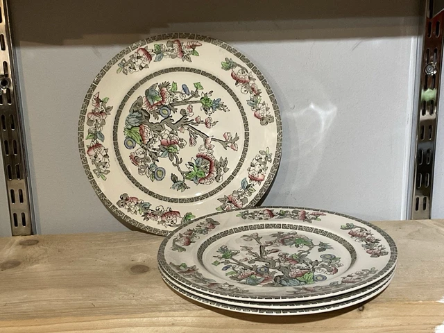 Indian Tree Kitchenware JOHNSON BROTHERS INDIAN TREE Dinner Plate X 4 £19.99 - PicClick UK