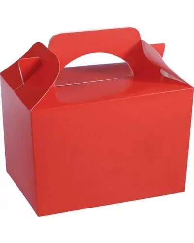 150 Red Food Boxes Party Gift Treat Birthday Bulk Wholesale Job Lot