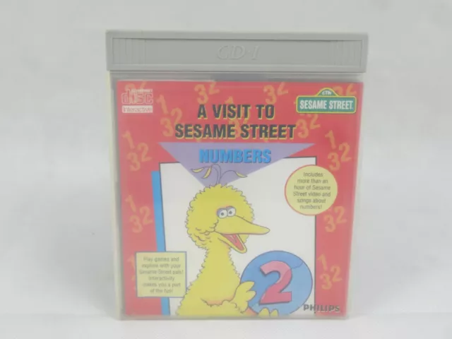 A Visit To Sesame Street Numbers Philips CD-I 