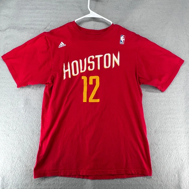 Adidas Houston Rockets Dwight Howard #12 Red Men's Large T-Shirt