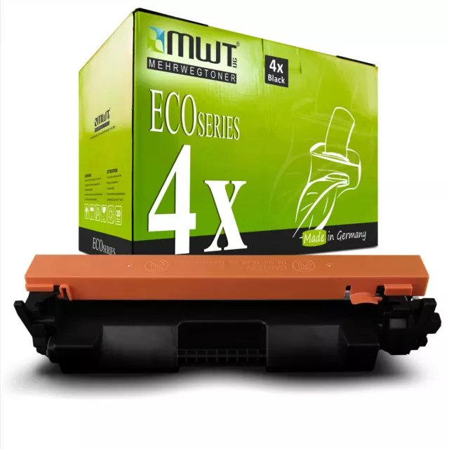 4x MWT Eco Cartuccia XXL per CRG047 Canon i-Sensys LBP-113w MF-110 Serie MF-112