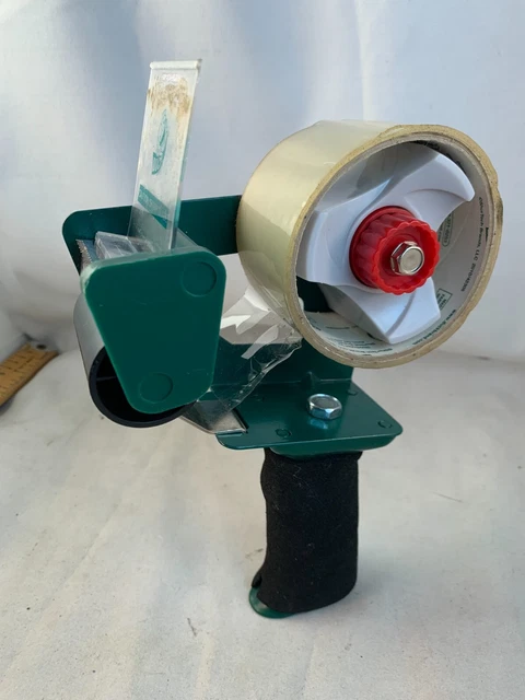 Duck Brand Pistol Grip Packing Tape Gun Dispenser • Works Perfectly Duck Brand Pistol Grip Packing Tape Gun Dispenser • Works Perfectly
