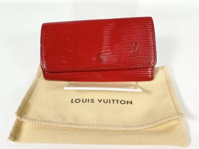 Louis Vuitton Monogram Mahina Multicles 4 Ring Key Holder Case M64056 LV