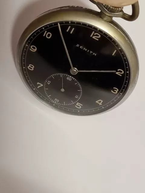 ZENITH Kaliber 18.28. 1.P.E. seltene Herren Taschenuhr für BASTLER