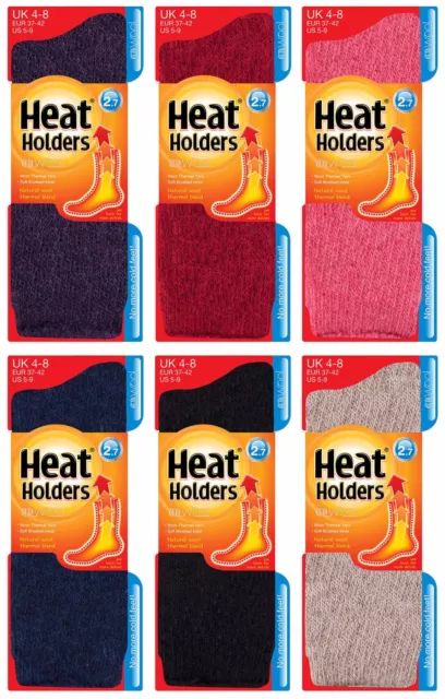 HEAT HOLDERS - Womens Thick Bed / Lounge Thermal Non Slip Bed Socks /  Slippers $19.58 - PicClick
