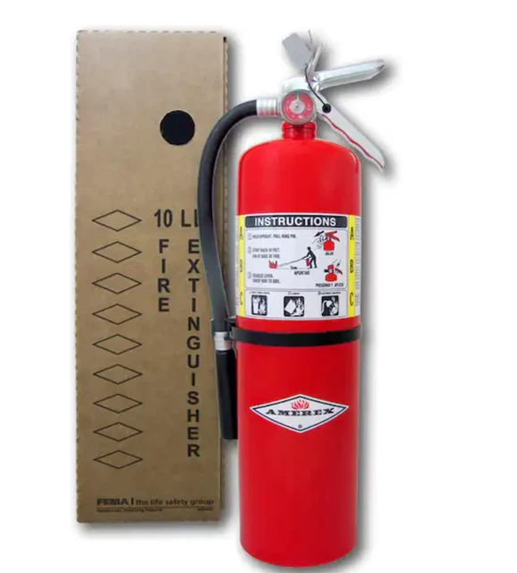 4-A:80-B:C 10 lbs. ABC Dry Chemical Fire Extinguisher free shipping