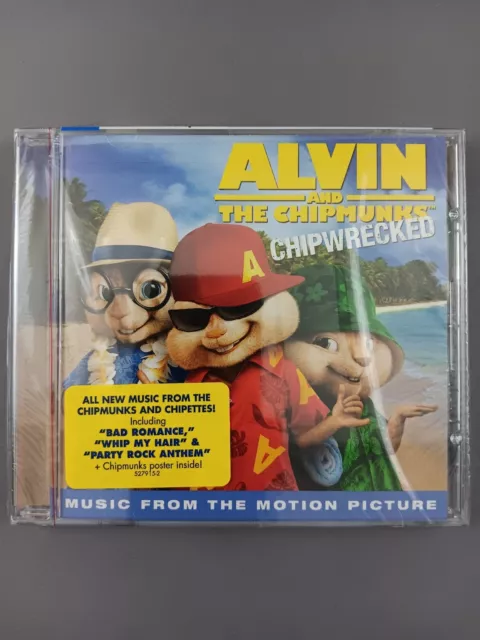 ALVIN AND THE Chipmunks: Chipwrecked [Soundtrack] - (CD) LIKE NEW
