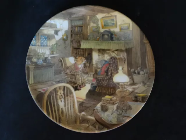 Wedgwood Plate Wind in the Willows, Fireside Tales