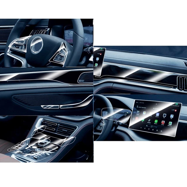 Pellicola Protettiva In Vetro Temperato Per Schermo Auto - Per Mercedes Classe C W206 2022 - Proteggi Schermo Navigazione - 6