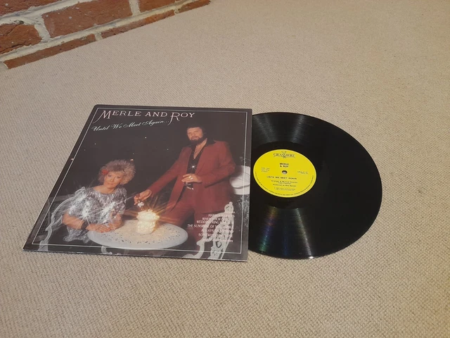 AUTOGRAPHED Merle and Roy Until We Meet Again vinyl LP Grasmere Records GRALP 31