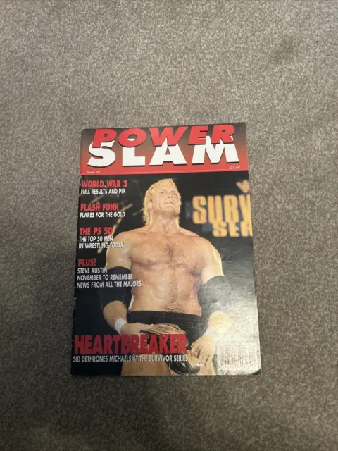 Power Slam wrestling magazine issue 30