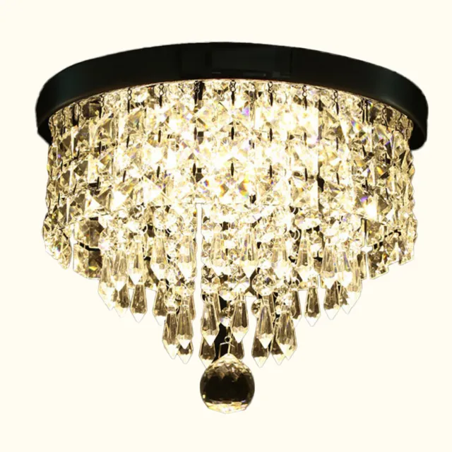 Pendant Light Modern Crystal Ball Chandelier Ceiling Lamp LED