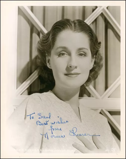 Norma Shearer - Inscribed Photograph Signed Circa 1935