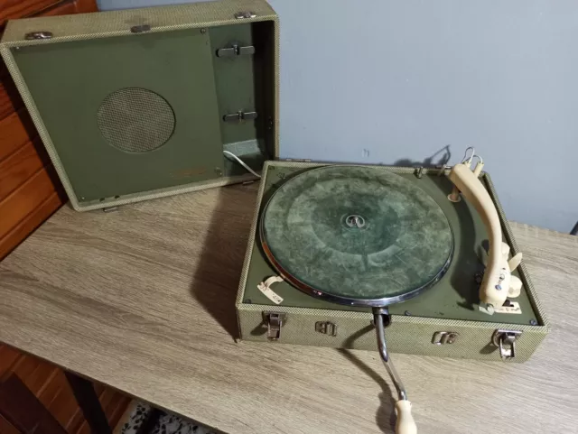 Tocadiscos Vintage Thorens.  ¡¡ Muy Raro !!  Gramofono.  Funcionando!!