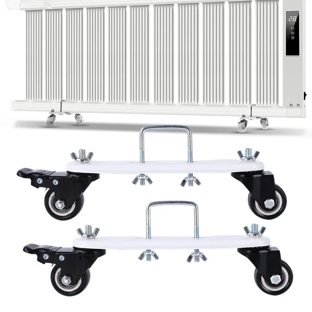 STURDY HYDROELECTRIC RADIATOR Electric heater Stand with Rotating ...