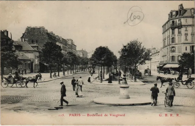 CPA PARIS 15e Boulevard de Vaugirard (65937)