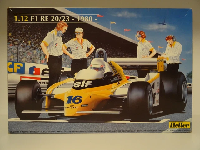 Maquette f1 renault re20/re23 au 1/12 - Modélisme