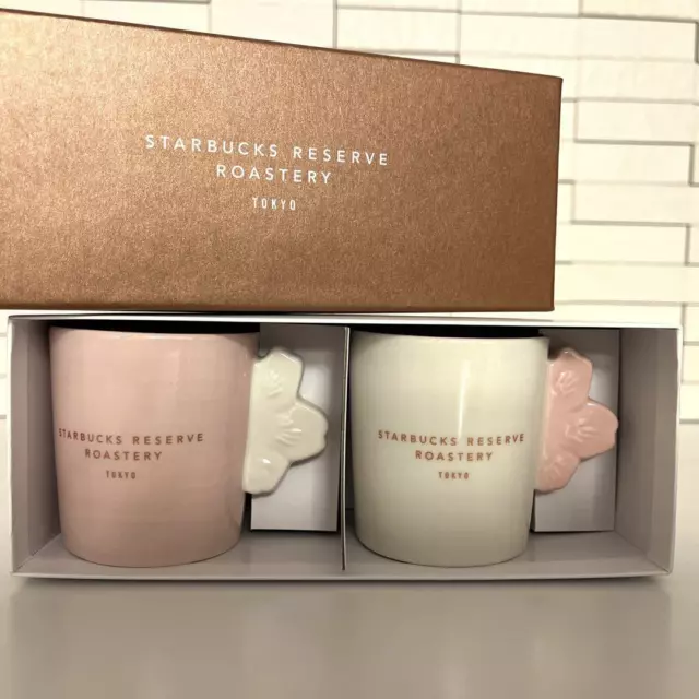 Starbucks Reserve Roastery TOKYO NAKAMEGURO Sakura Mini Mug Cup DEMI 3oz New