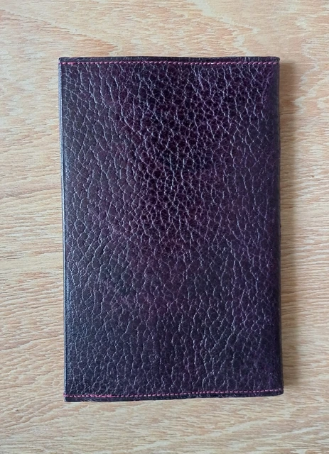 Porte-Carte Ancien En Cuir Brun Début XXe Siècle - Occasion Très Bon État - Pour Homme