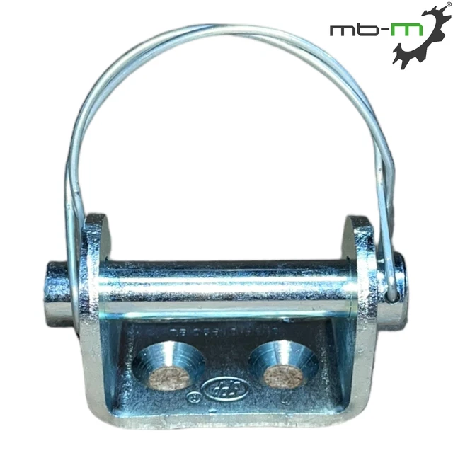 mb-m cerniera con bulloni a molla cerniera per rimorchio Ø 16 mm bulloni