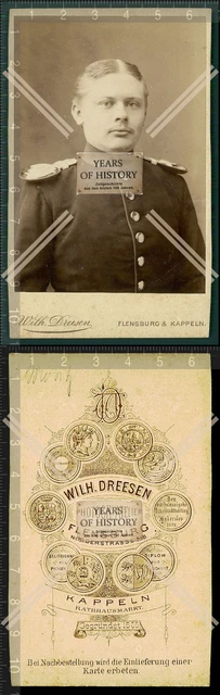 Orig. Foto CDV Portrait Soldat