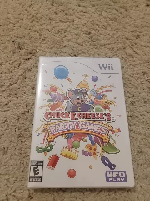 Brand New - Chuck E. Cheese's Party Games - Nintendo Wii 2010 - Factory Sealed