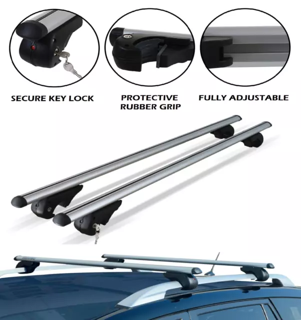 ET Aluminium Roof Rack Cross Bars Anti-Theft for HYUNDAI TUCSON 2021-ONWARDS