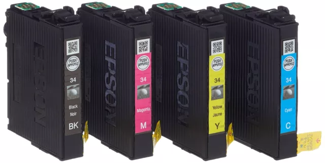 Epson C13T34664020 Multi-Pack Original Inkjet Cartridges - Multi-Pack (Black, Ye